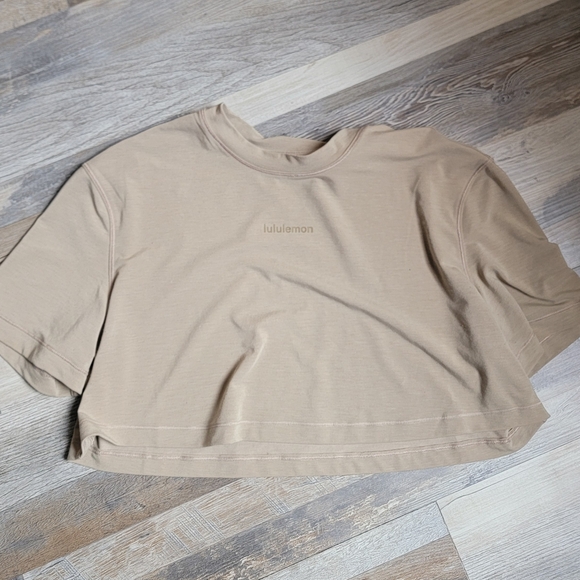 Lululemon Jersey Training Super Cropped Short Sleeve Shirt 4 - Picture 5 of 5